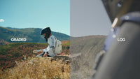 Graded vs LOG — mountain overlook